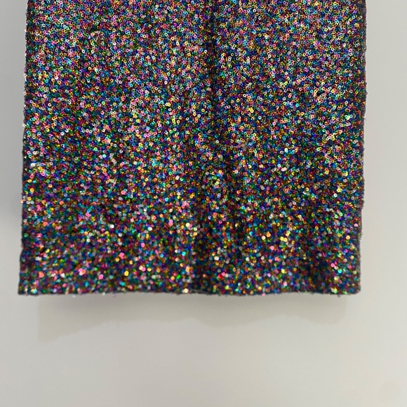 Gianni Bini S Multicolor Sequin Skirt - Picture 11 of 13
